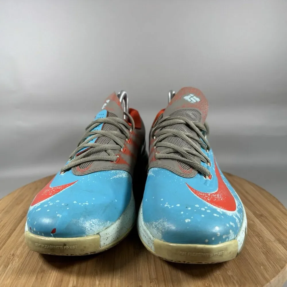 Nike KD 6 VI Maryland Blue Crab Size 7Y 599424-400 Basketball‎ Shoes